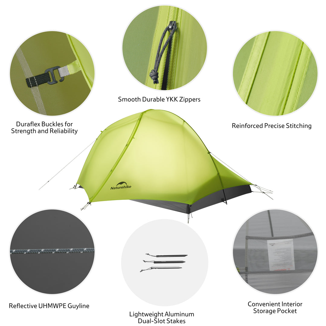 Star Trail™ EXT 2-Person Ultralight Backpacking Tent - Naturehike