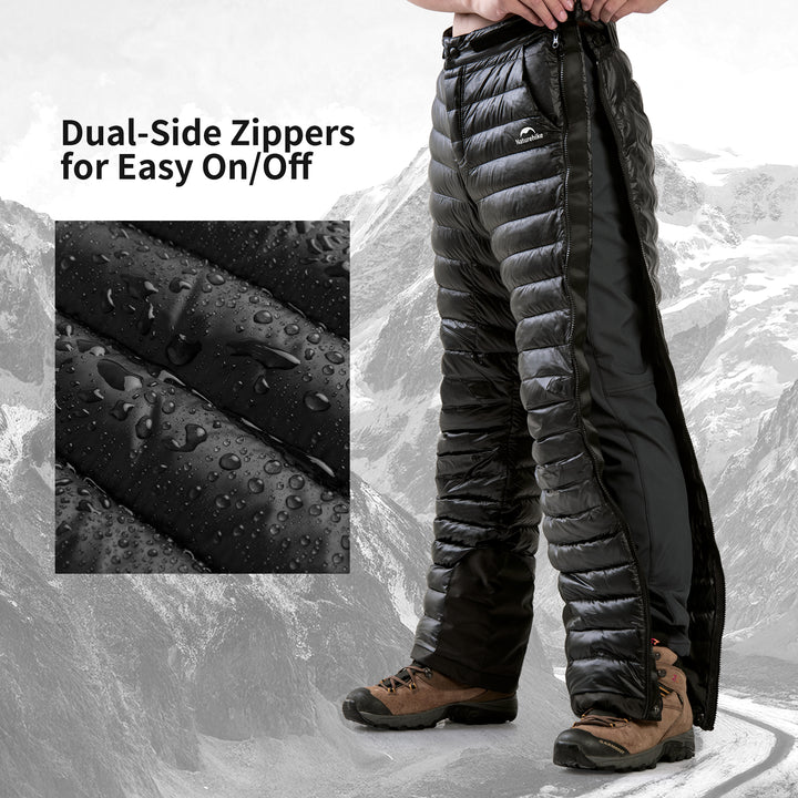 Yushang™ Dual Side Zip Duck Down Pants - Naturehike