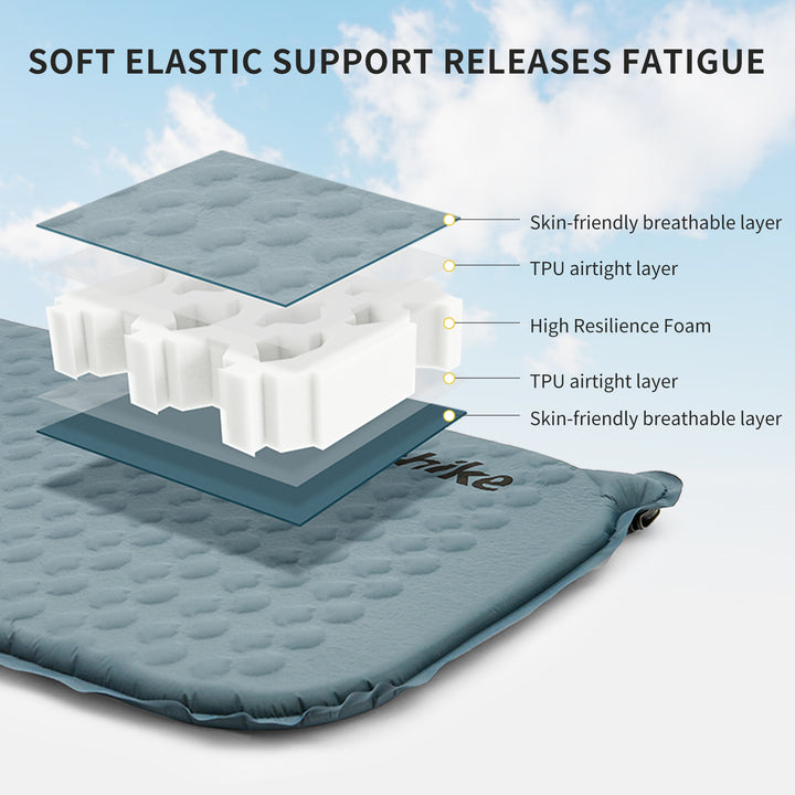 Yugu™ Ultralight Self-Inflating Mummy Pad - Naturehike