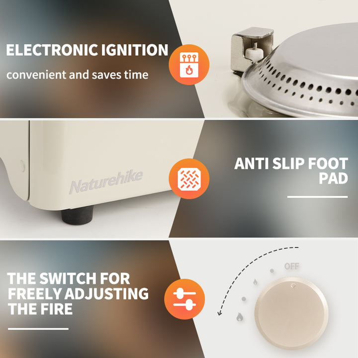CampMoment™ Mini Portable Butane Stove - Naturehike