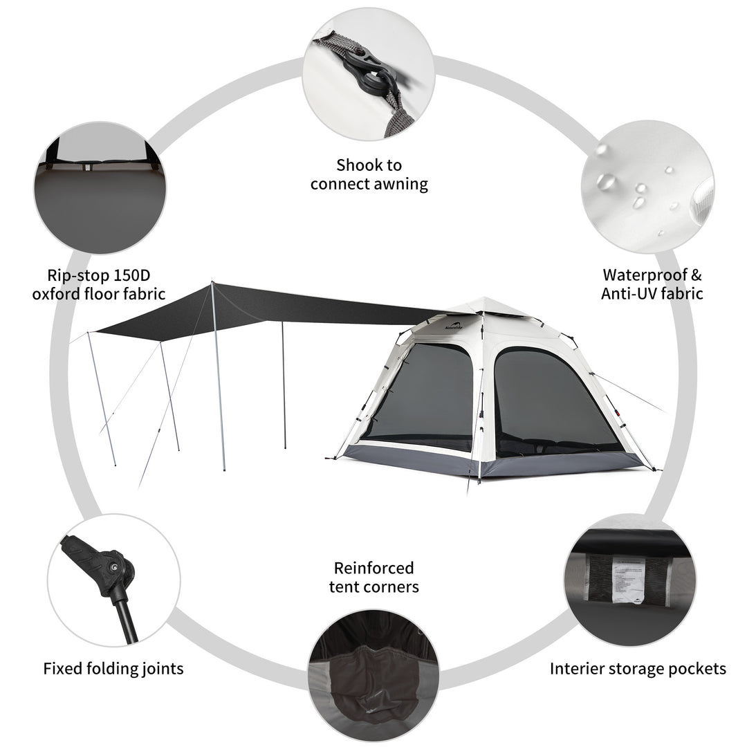 Ango™  Instant Camping Tent - Naturehike