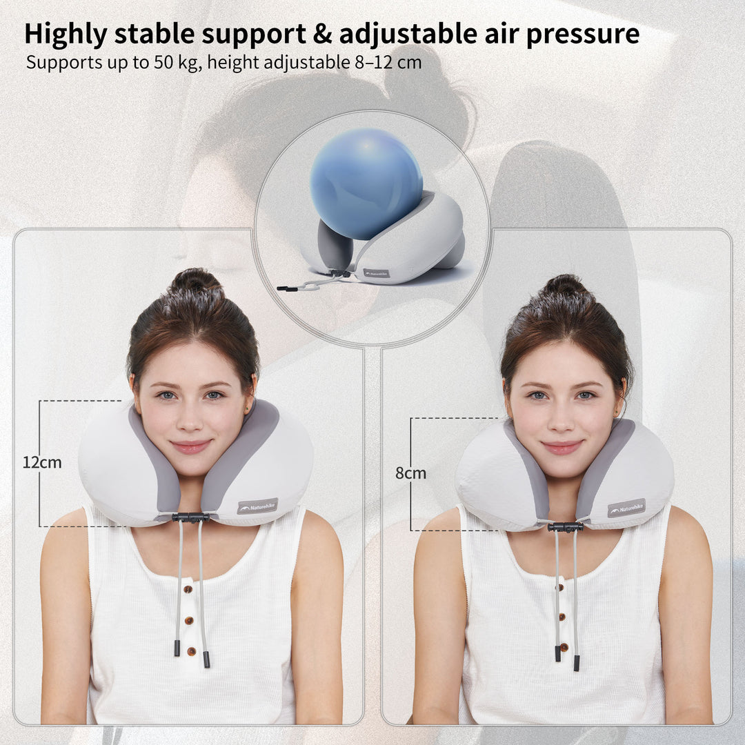 Yugu™ U-Shape Inflatable Travel Neck Pillow