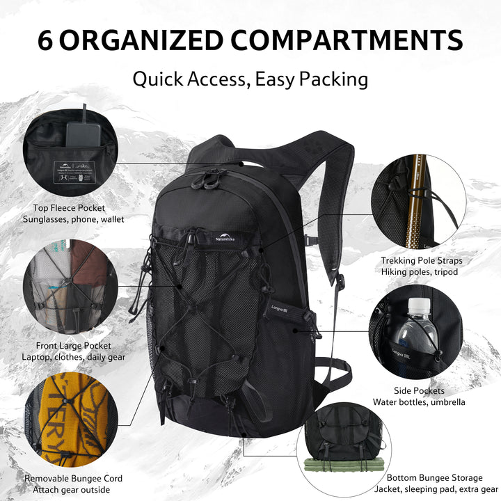 Longwa™ 18L Hiking Backpack - Naturehike