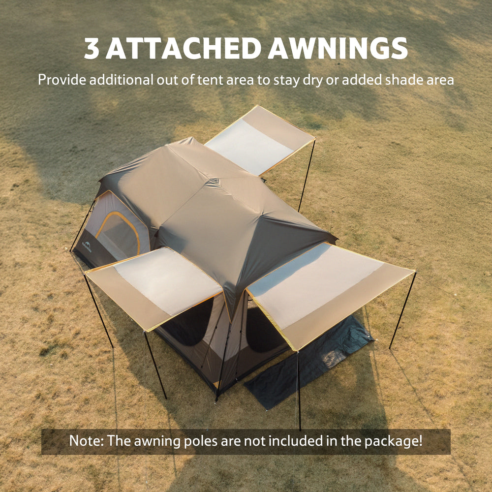 Cape™ 6-Person Pop-Up Camping Tent - Naturehike