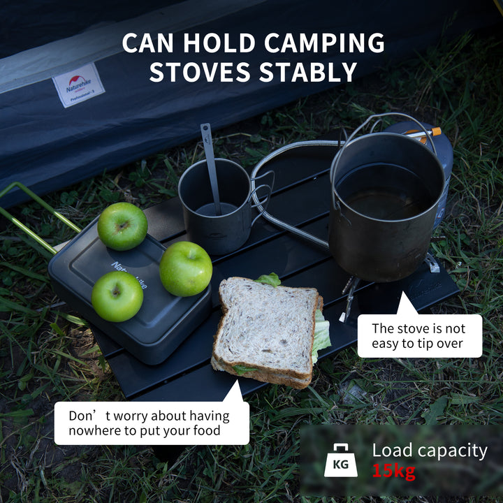 StarCore™ Aluminum Folding Camping Table - Naturehike