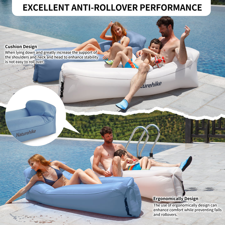Double Lazy Inflatable Sofa With Pillow - Naturehike
