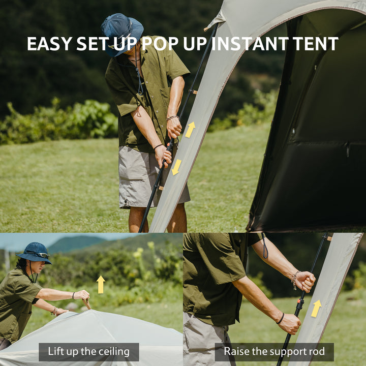 Cloud Boundar™ 6-sided Pop-Up Canopy Tent - Naturehike