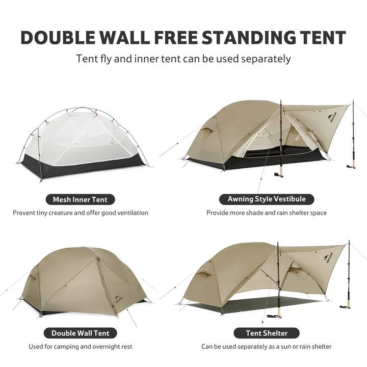 Mongar™ UL 2-Person Ultralight Backpacking Tent