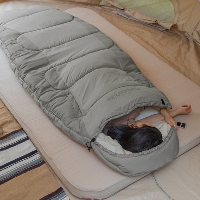 Egg-shaped Cotton Sleeping Bags With Arm Holes - Naturehike