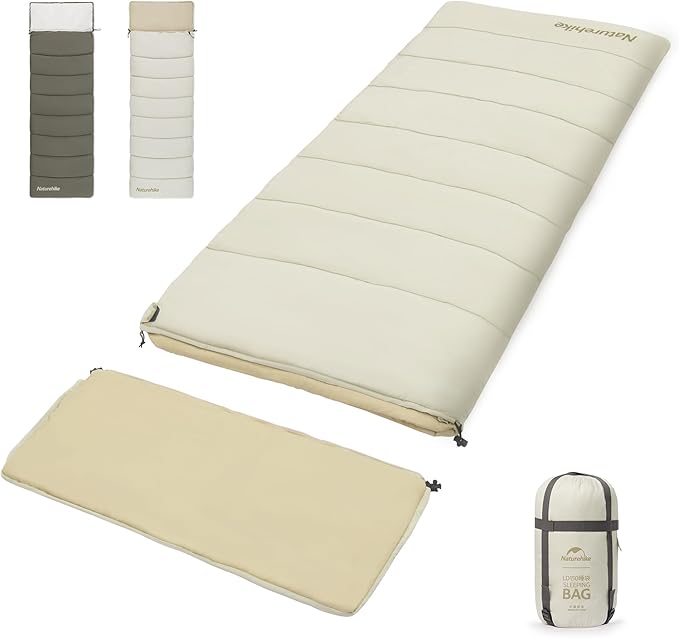 FlowLite™ LD150 Hooded Synthetic Sleeping Bag 54°F / 12°C - Naturehike