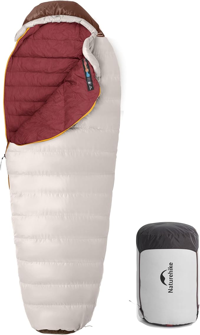 Snowbird™ SP400 Down Mummy Sleeping Bag 39°F / 3.8°C - Naturehike