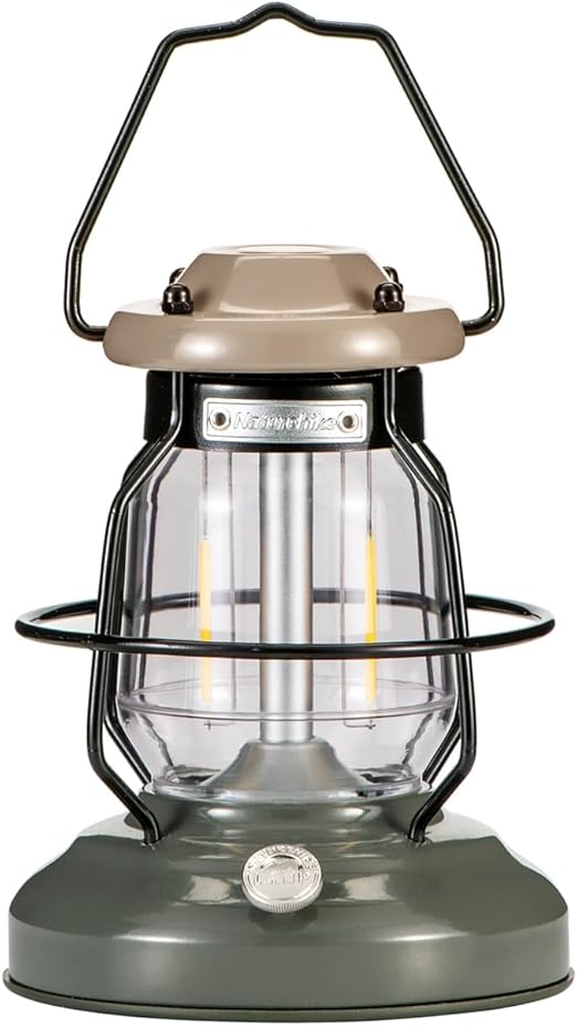 Naturehike Camping Lamp 3000mAh Rechargeable IPX4 Waterproof Dimmable LED Lantern - Naturehike