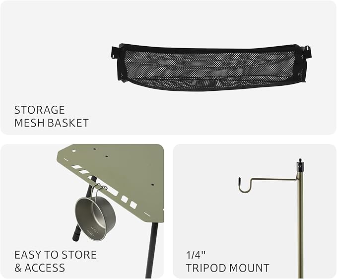 StarCore™ H02 Tactical Camping Table - Naturehike
