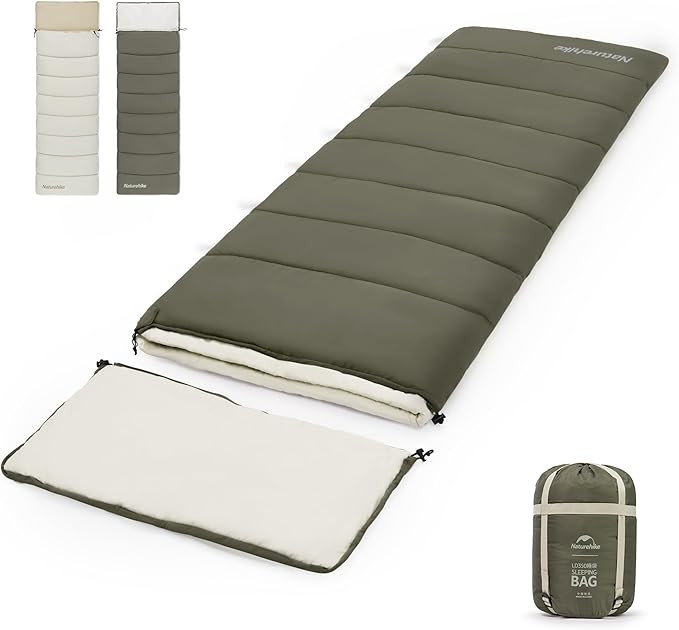 Naturehike LD350 4 Season Spliceable Camping Sleeping Bag for Adults & Kids - Naturehike