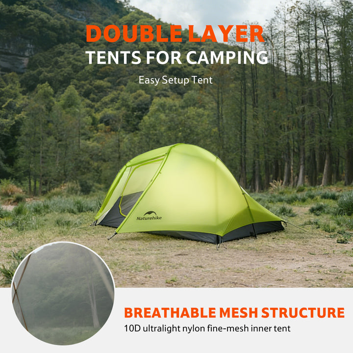 Star Trail™ EXT 2-Person Ultralight Backpacking Tent - Naturehike