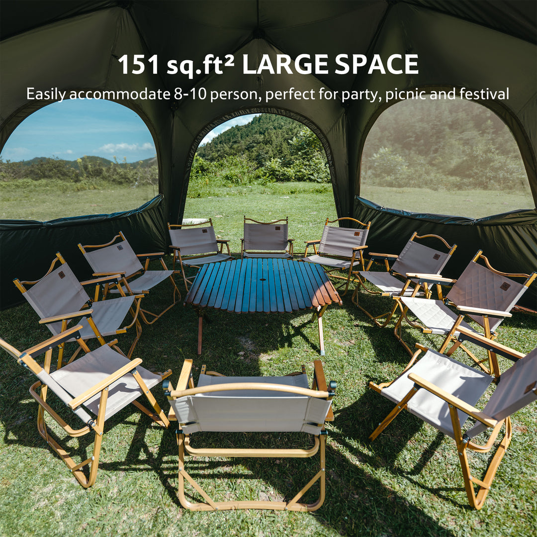 Cloud Boundar™ 6-sided Pop-Up Canopy Tent - Naturehike