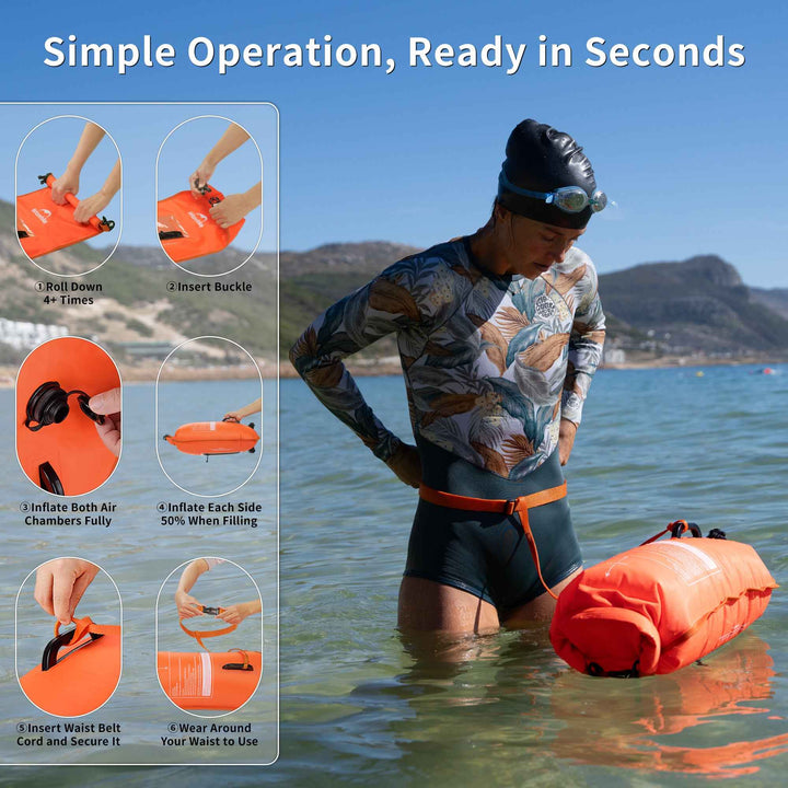 18L High Visible Safety Dry Bag