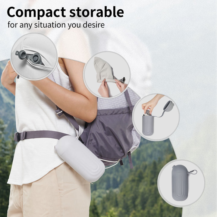Yugu™ U-Shape Inflatable Travel Neck Pillow