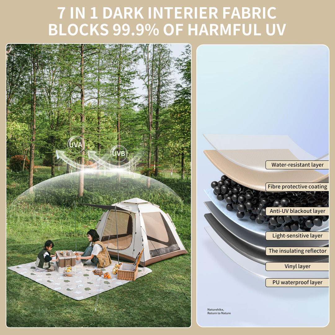 Ango™ Picnic Instant Camping Tent - Naturehike