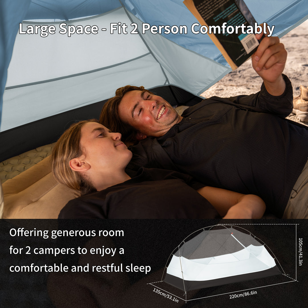 Mongar™ BASE 2-Person Backpacking Tent - Naturehike