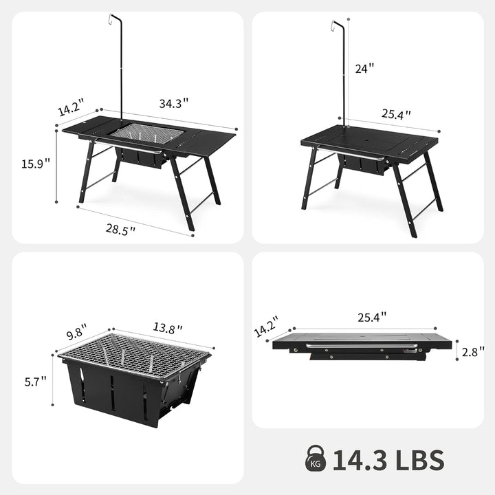 TerraGrid™ IGT Modular Camping Table - Naturehike