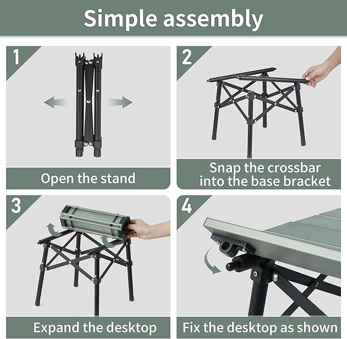 PeakLite™ L02 Folding Camping Table - Naturehike