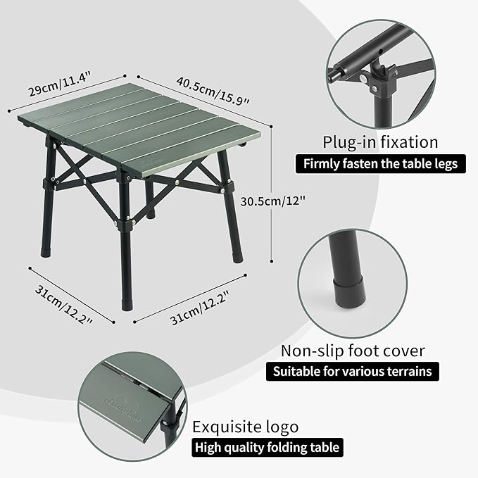 PeakLite™ L02 Folding Camping Table - Naturehike