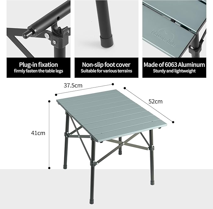 PeakLite™ Y01 Portable Folding Camping Table - Naturehike