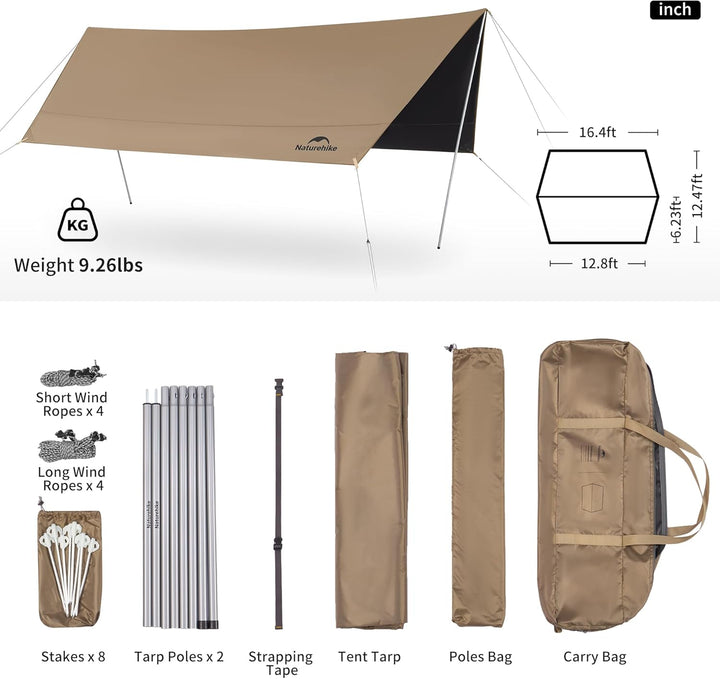 Cloud Skies™ Lite Camping Canopy - Naturehike