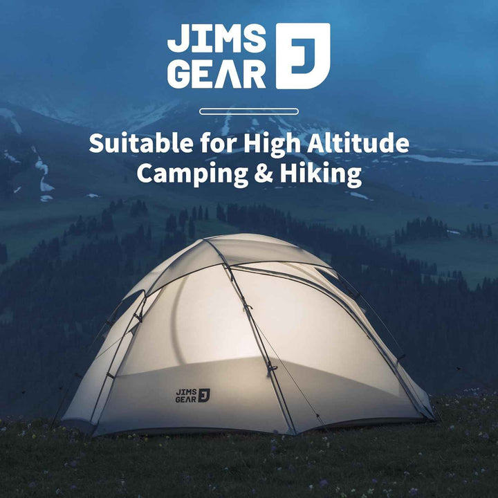 JIMS™ 2-Person Ultralight 4-Season Tent