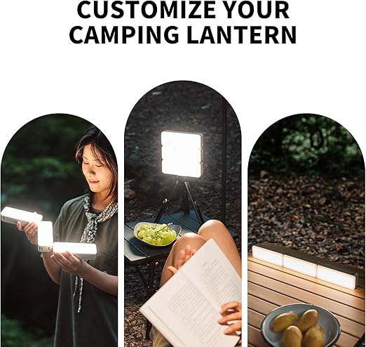 Naturehike Camping Lantern 2000LM IP54 Waterproof Foldable LED Light - Naturehike