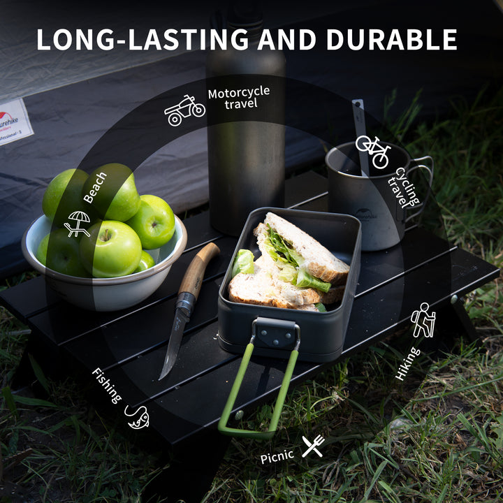StarCore™ Aluminum Folding Camping Table - Naturehike