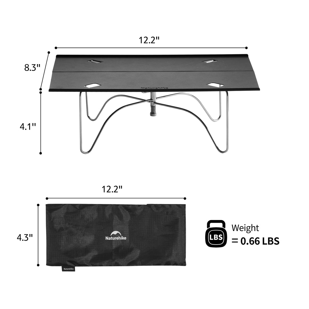 PeakLite™ X01 Portable Folding Camping Table - Naturehike
