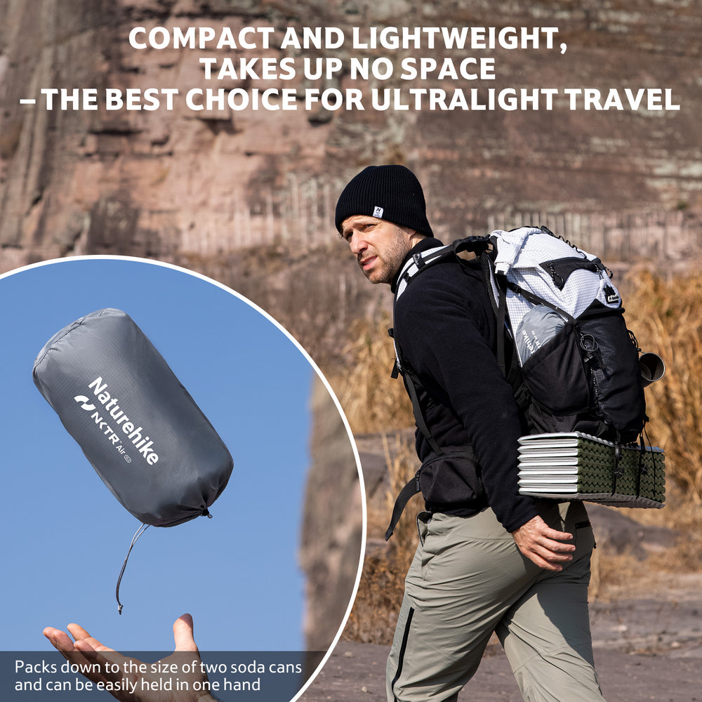 TuYe™ R5.8 Ultralight Inflatable Pad with Reinforced Sidewalls - Naturehike