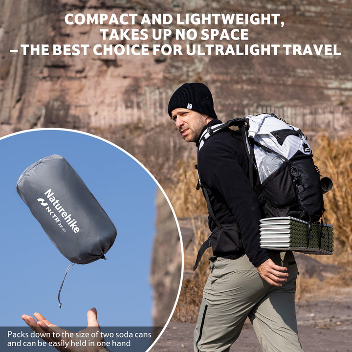 TuYe™ R5.8 Ultralight Inflatable Pad with Reinforced Sidewalls - Naturehike