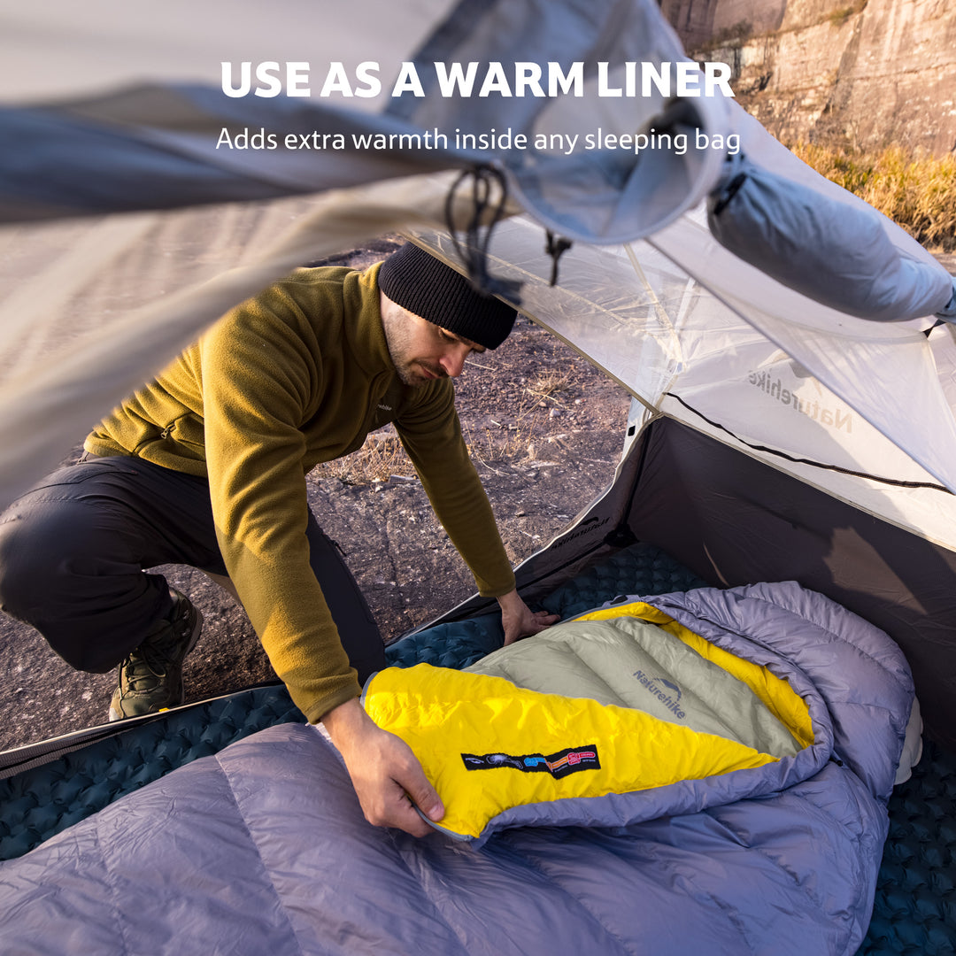 CW™ EXT Down Ultralight Sleeping Bag 50.9°F / 10.5°C - Naturehike
