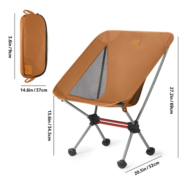 PeakLite™ YL02 Ultralight Foldable Camping Chair - Naturehike