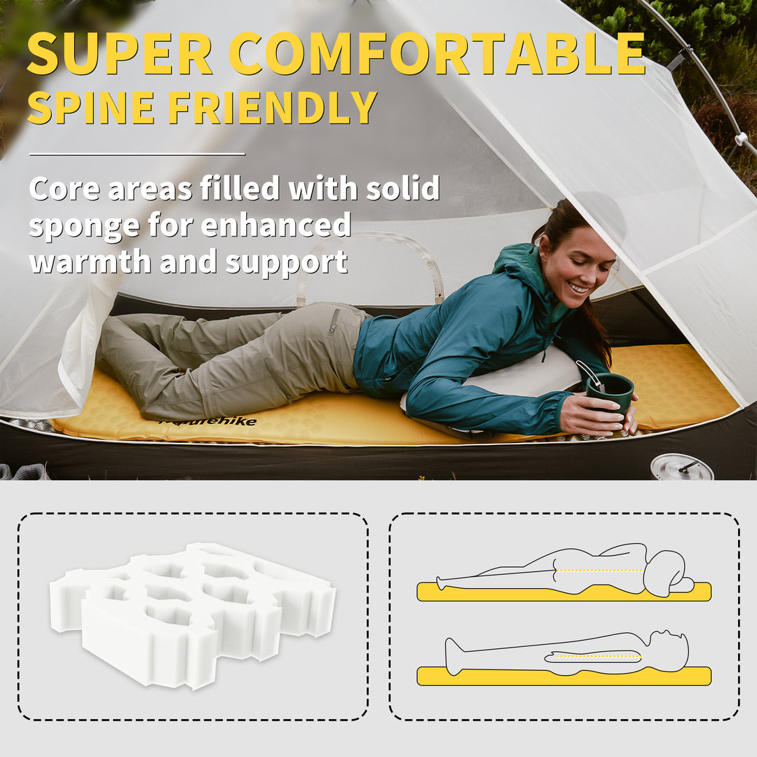 Yugu™ R3.6 Ultralight Self-Inflating Sleeping Pad - Naturehike