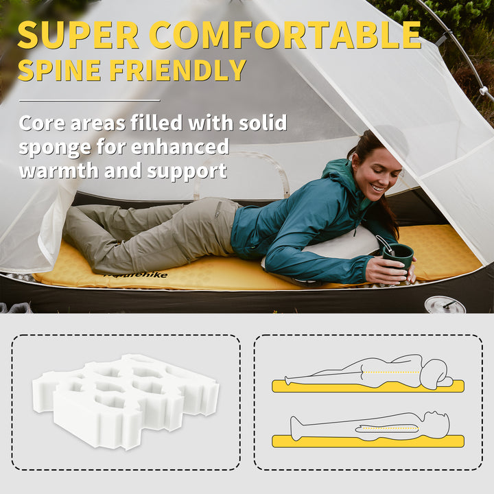 Yugu™ R3.6 Ultralight Self-Inflating Sleeping Pad - Naturehike