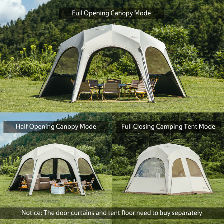 Cloud Boundar™ 6-sided Pop-Up Canopy Tent - Naturehike
