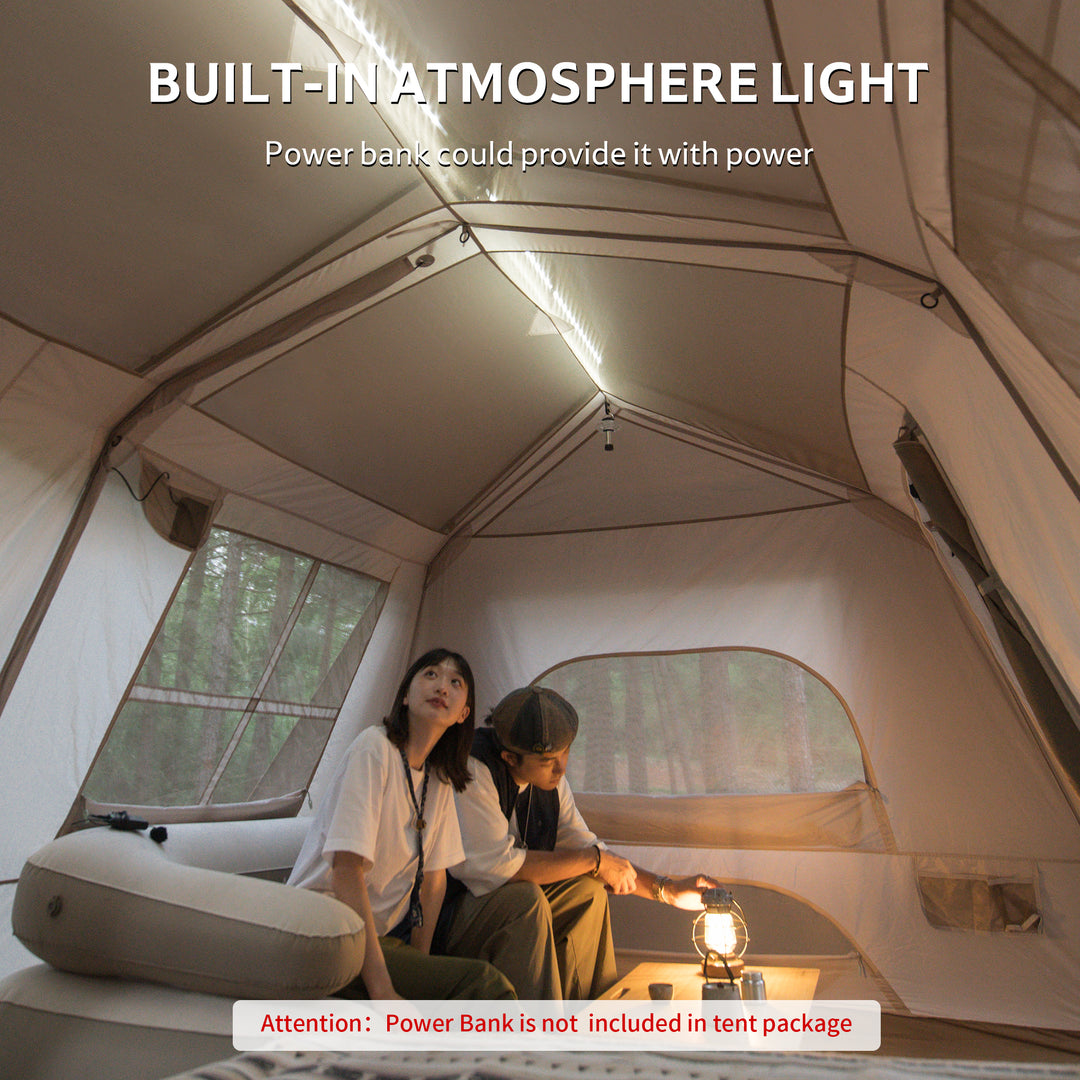 Village™ 13 Flagship 8-Person Instant Cabin Tent - Naturehike