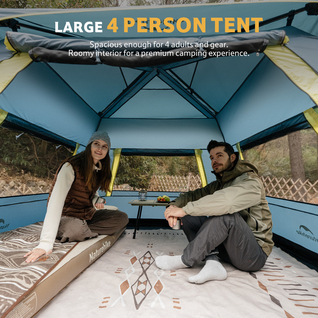 Cape™ Lite 4-Person Instant Cabin Tent - Naturehike