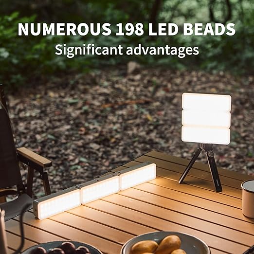 Naturehike Camping Lantern 2000LM IP54 Waterproof Foldable LED Light - Naturehike