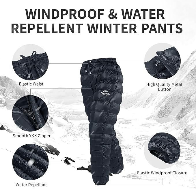 DW-90™ Waterproof Thermal Down Pants - Naturehike