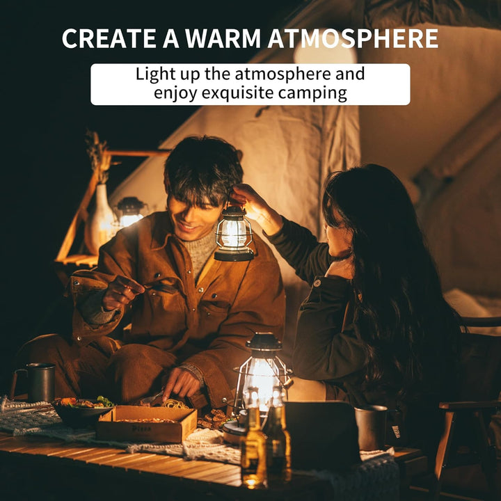 Naturehike Camping Lamp 3000mAh Rechargeable IPX4 Waterproof Dimmable LED Lantern - Naturehike