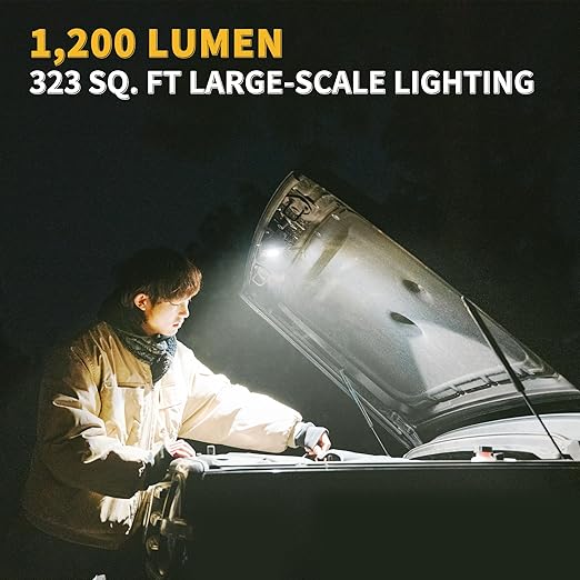 Naturehike LED Work Light 1200 Lumen Rechargeable Waterproof - Naturehike