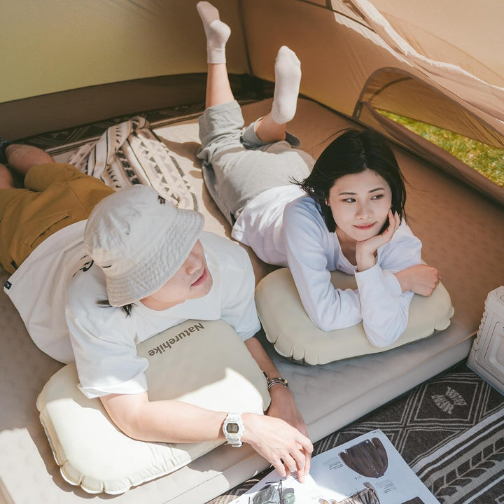 YuGu™ Hybrid Foam-Inflatable Camping Pillow - Naturehike