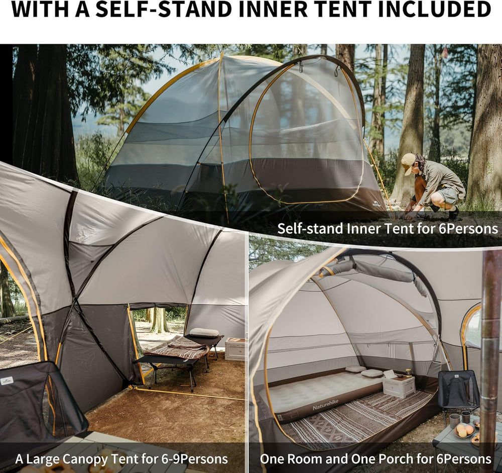 KOTA™ 6-Person Camping Tent - Naturehike