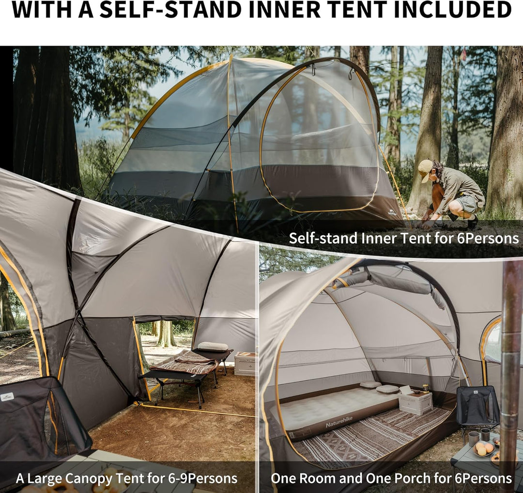 KOTA™ 6-Person Camping Tent - Naturehike