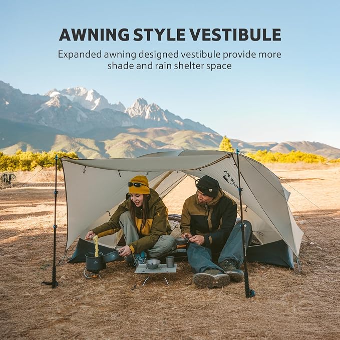 Mongar™ UL 2-Person Ultralight Backpacking Tent - Naturehike